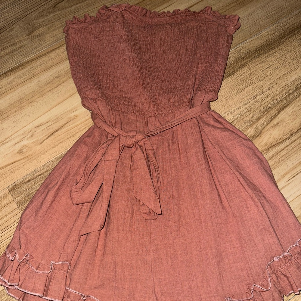 Zexxxy Brown L Romper